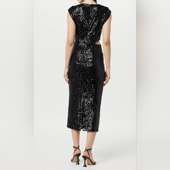 The Drop Women's Padma Cut-Out Sequin Midi Dress #703 - Picture 5 of 11